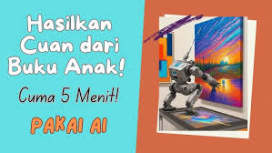 Cara Menggunakan AI Buat Bikin Ilustrasi Buku Anak Anak Dan Menjualnya Di Amazon KDP